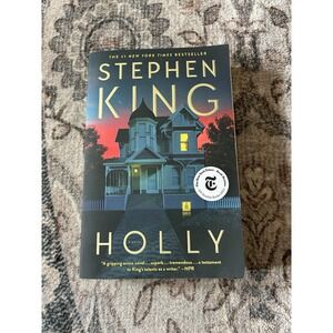 Holly by Stephen King (2023, Trade Paperback) Read Just Once,  Original Owner